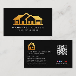 Luxe ontwerp voor onroerend goed Magnetisch  Visitekaartje