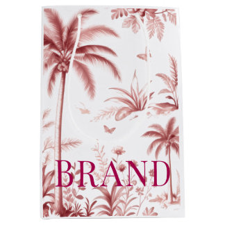 Luxe op maat gemaakt logo voor cadeautasjes|elegan medium cadeauzakje