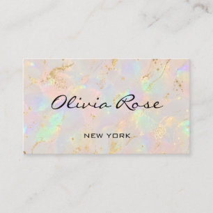 Luxe Opal Edelsteen Visitekaartje
