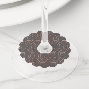 Luxe Ornamenten 21 Wijnglaslabel