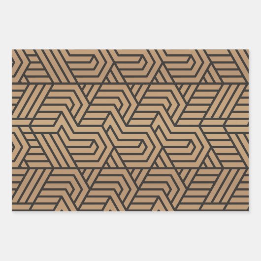 Luxe Ornamenten 23 Inpakpapier Vel (Voorkant)