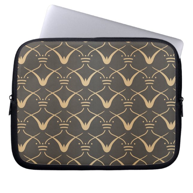 Luxe Ornamenten 26 Laptop Sleeve (Voorkant)