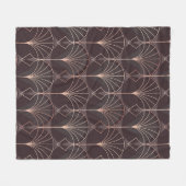 Luxe Ornamenten 33 Fleece Deken (Voorkant (Horizontaal))