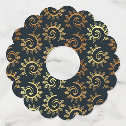 Luxe Ornamenten 39 Wijnglaslabel (Achterkant)