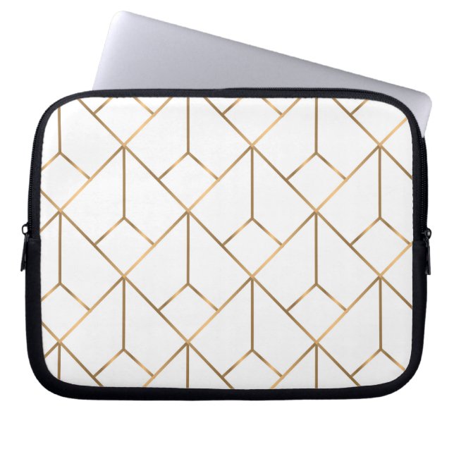 Luxe Ornamenten 4 Laptop Sleeve (Voorkant)