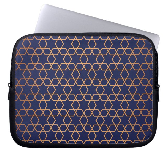 Luxe Ornamenten 68 Laptop Sleeve (Voorkant)