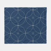 Luxe Ornamenten 76 Fleece Deken (Voorkant (Horizontaal))