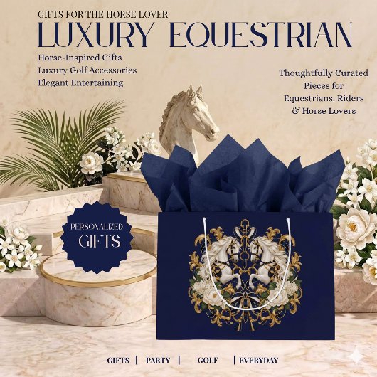 Luxe paardendruk cadeautas
