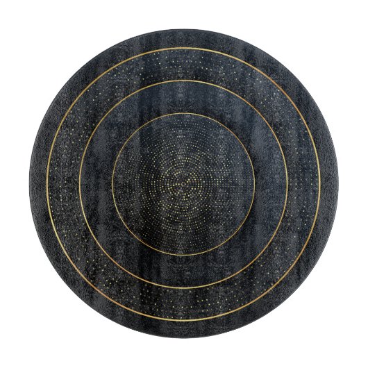 Luxe papier gesneden: gouden gradiënt. snijplank (Voorkant)