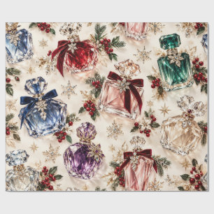 Luxe Parfum Kerst Elegantie Cadeaupapier