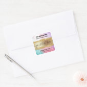 Luxe pasta Glitter Cotton Snoep Product Labels (Envelop)