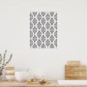 Luxe  Patroon 4 Poster (Keuken)