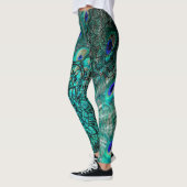Luxe pauwenveer leggings (Links)