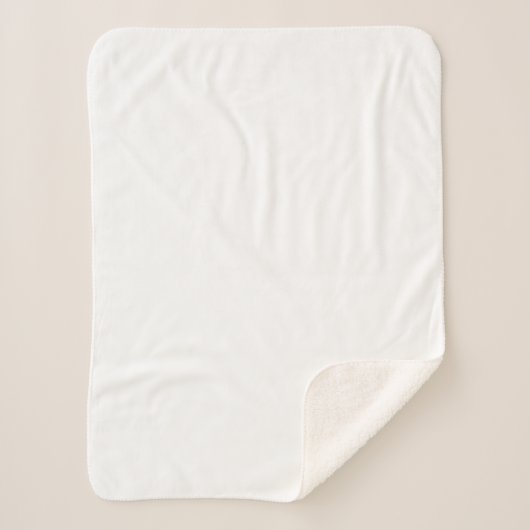 Luxe Petite couverture Sherpa 30x40 Plush Soft (Devant)