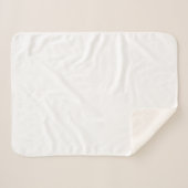 Luxe Petite couverture Sherpa 30x40 Plush Soft (Devant (Horizontal))