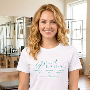 Luxe Pilates De Kernprincipes Groen Tri-Blend Shirt