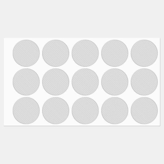 Luxe Pinstripe Aangepaste Label Sticker (Vel)