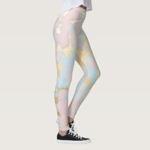 Luxe Populaire Blush Roze Mint Goud Collectie Leggings