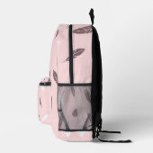 Luxe Populaire Veren Boho Collectie Bedrukte Rugzak (Rechts)