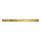 Luxe Popular Gift Gold Glitter Grosgrain Lint (Voorkant)