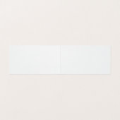 Luxe Premium Linen Black White Plain minimalist Visitekaartjes (Binnenkant ongevouwen)