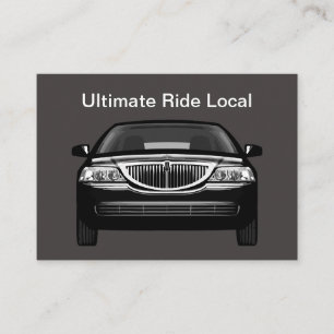 Luxe Ride Hailing Taxi Car Service Visitekaartje