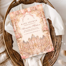 Luxe Rococo Prinses Baby Shower