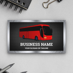 Luxe Rode Bus Sightseeing Tours Reisagent Visitekaartje