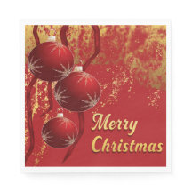 Luxe rood en goud kerstversiering