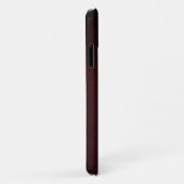 Luxe Rood Premium Textuur Design Case-Mate iPhone Case (Achterkant/rechts)