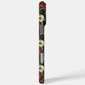 Luxe Roos Aanpasbare Naam Iphone Hoes (Achterkant / Rechts)