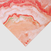 Luxe Roos Gold Blush Mineral Agate Tissuepapier (Detail)