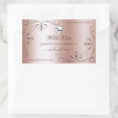 Luxe Roos Golden Product Labels Logo (Tas)