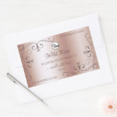 Luxe Roos Golden Product Labels Logo (Envelop)