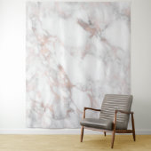 Luxe roos-gouden smelttextuur wandkleed (In situ)