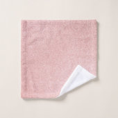 Luxe Roos goudglitter Bad Handdoek (Wasdoekje)