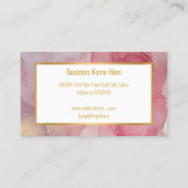 LUXE ROOS VISITEKAARTJE (Achterkant)