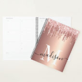 Luxe Rose Gold Foil Parties scintillant de goutte (Devant avec enveloppe)