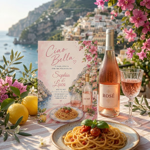 Luxe Roze Ciao Bella Positano Kaart