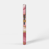 Luxe roze marmer samsung galaxy hoesje (Rechterkant)