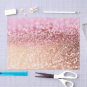 Luxe roze ombre glitter gradiënt tissuepapier (Craft)