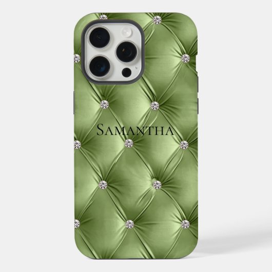 Luxe Sage doux et chaud Vert Faux Velvet (Verso)
