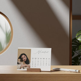 Luxe Script Easel Kalender november 2026