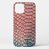 Luxe slangenhuidtextuur backaardtextuur, leest Case-Mate iPhone case (Achterkant)