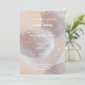 LUXE SPACE TALK ANNIVERSAIRE FÊTE INVITATION (Debout devant)