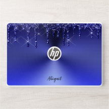 Luxe Sparkle Blue Dripping Glitter Gepersonaliseer