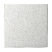 Luxe Sparkle Wit en Goud Gespikkelde Keramiek Tegeltje (Voorkant)