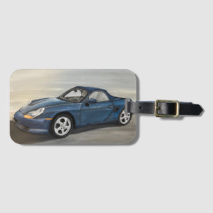 Luxe sportwagens bagagelabel