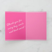 Luxe sterren trendy geschenkcollectie kaart (Binnen)