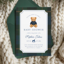 Luxe teddybeer babyshower 